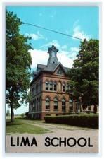 Postcard Lima School Howe