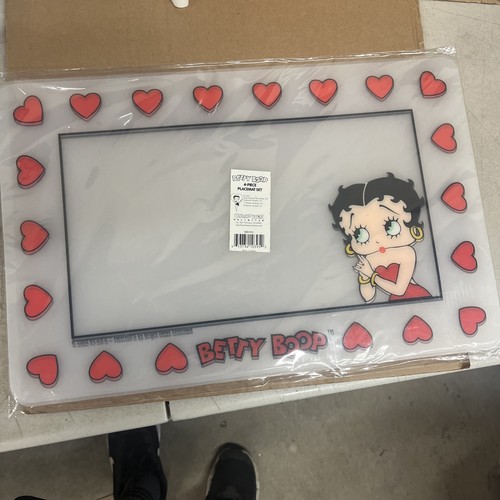 Vtg 2002 betty boop placemat - vtg,