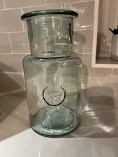 Thick Heavy Glass Vase