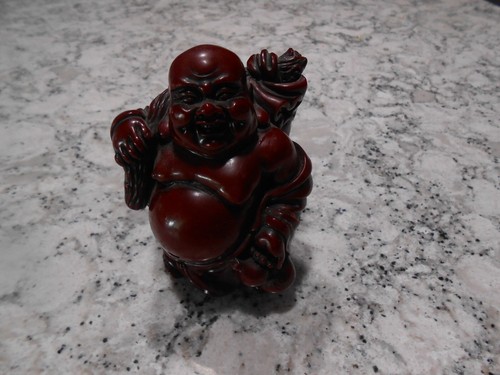 Lucky laughing buddha statue - laughing,