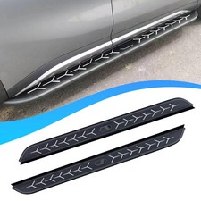 2Pcs Running Boards Fit for Land Rover LR Freelander 2 LR2 Nerf Bars Side Steps