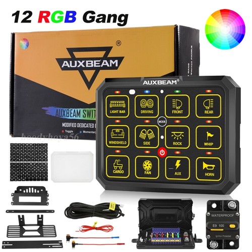 Auxbeam rgb gang switch - auxbeam,