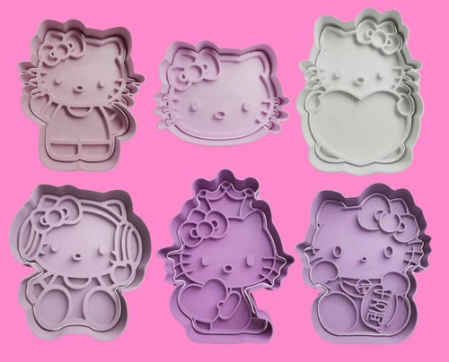 Hello kitty cookie cutter - kitty, and