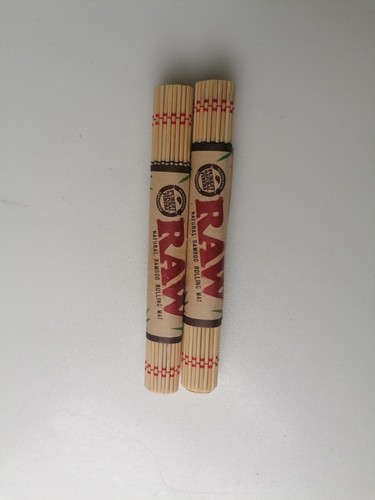 Raw bamboo rolling mat natural - raw,