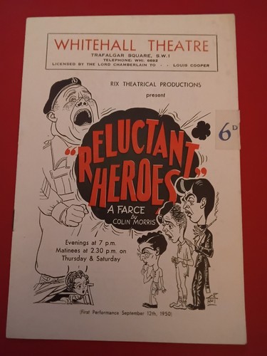 Vintage 1950 reluctant heroes - reluctant,