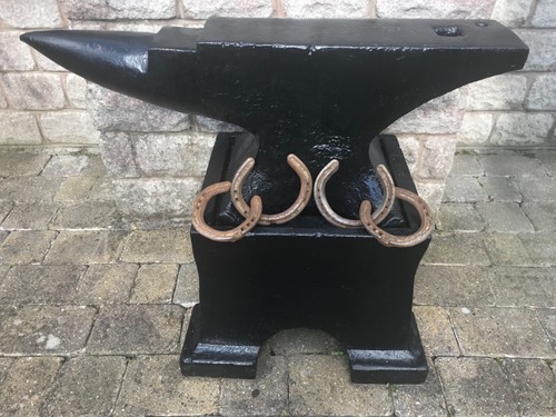 Real used horseshoes x4 - real,