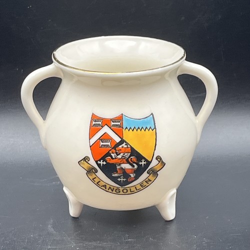 Llangollen goss crested china - llangollen-goss,