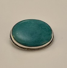 Antique Arts & Crafts CHARLES HORNER Sterling Silver RUSKIN Brooch Chester 1918