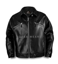 Luftwaffe Flight Aviator Pilot Vintage Fashion Real Leather Casual Jacket