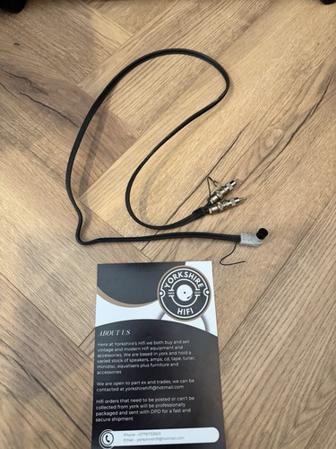 Tonearm cable sme - tonearm,