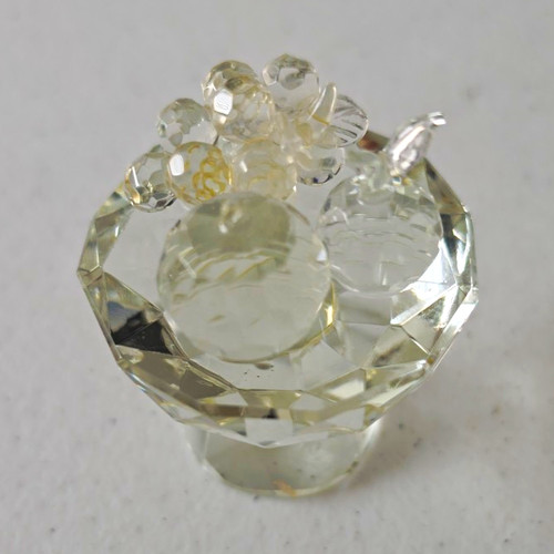 Swarovski crystal fruit - crystal,