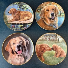 Labrador Dog Plates. Collectable 21cm