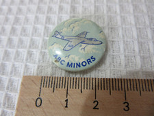 ABC MINORS FALKIRK COUNCIL 1950's vintage (marked) pin badge (# 41)