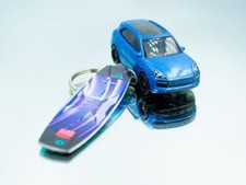 Kitesurfing Kiteboard Twin Tip- Keychain, Keyring - Board shape