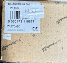Collingwood WL170A - Black Wall LED Up/Down Light - NEW