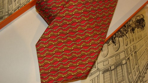 Hermes silk tie classic - , new