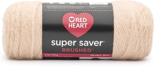 Red heart super - saver, brushed