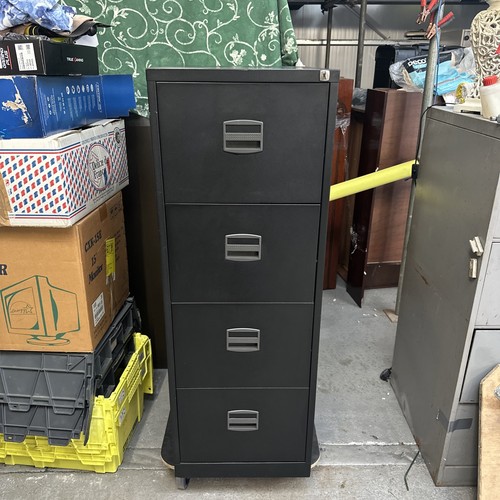 Four drawer steel filing - drawer,