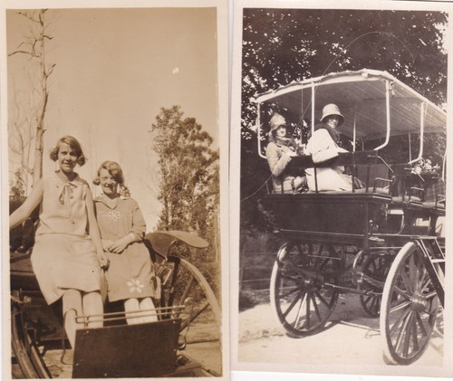 Two antique photographs - two,