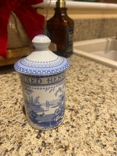 spode spice jar blue room