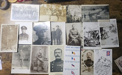 Ww1 british photos postcards - british,