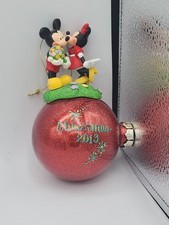 Disney World glass Christmas