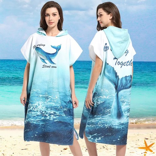 Quick dry hooded beach towel - beach,