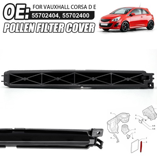 Cabin air pollen filter flap - cabin,