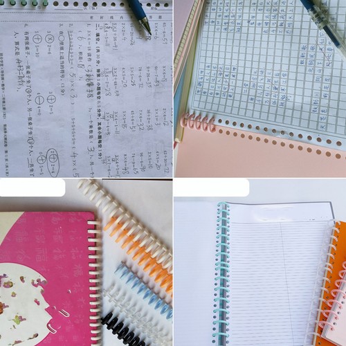 Comb binding spines - comb,
