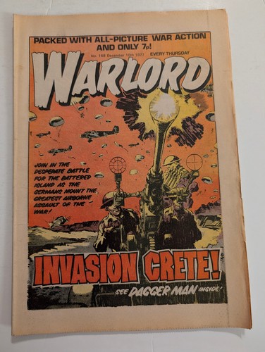 Warlord comic 168 december - no, 168,