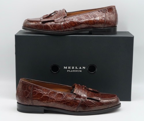Mezlan platinum loafers - loafers, rodeo