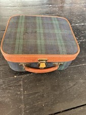 Vanity Overnight Case   Pixie  Vintage Retro 1950s Key Mirror in BLUE