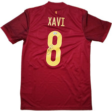 Xavi Hernandez Signed Adidas