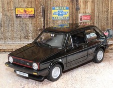 Bburago Volkswagen Golf Mk1 GTI Black 1/24 Scale Die-cast Metal Model Toy Car