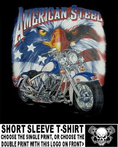 American steel motorcycle - american,
