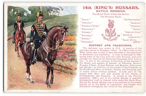 14th king hussars - 14th, king's