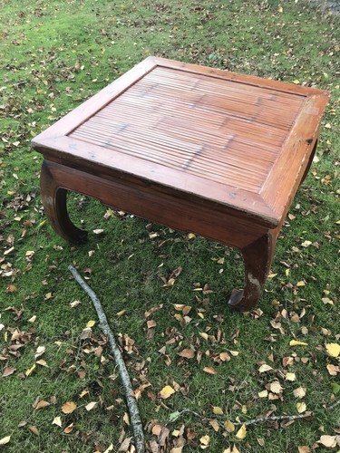 Vintage hardwood and bamboo - hardwood,
