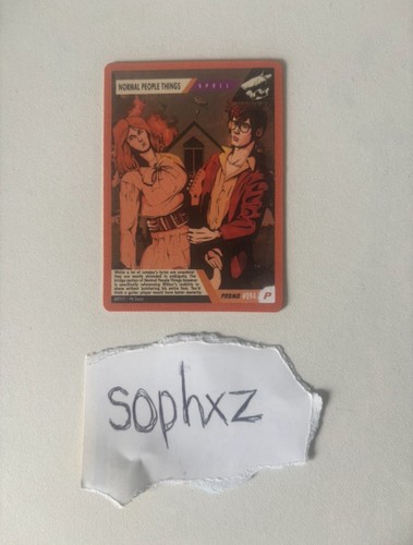 Normal people anvil card - normal,