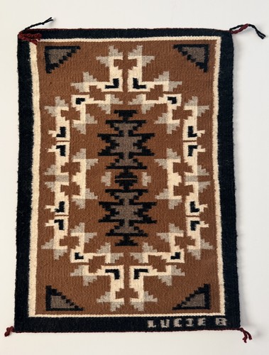 Navajo rug hand woven native - rug,