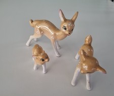 VINTAGE SET of 3 PORCELAIN