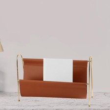 Magazine Rack Freestanding PU