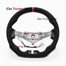 Real Alcantara W/heated Steering Wheel for Wrangler JK Rubicon Gladiator 2011-18