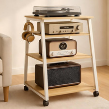 4-Tier AV Media Stand with