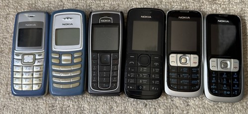 Job lot vintage nokia mobile - lot,