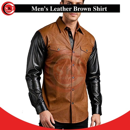 Men real lamb tan - real, leather