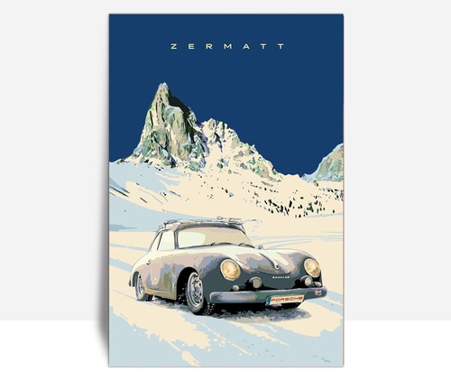 Porsche 356 zermatt - 356, vintage