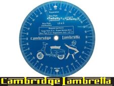 Lambretta Timing Disc - Fits mag housing exactly as featured in the Spanners 