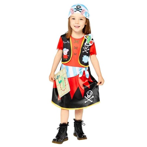 Girls peppa pig - pirate, costume