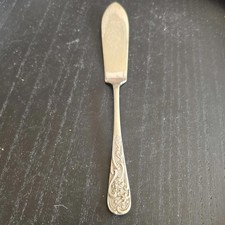 ANTIQUE Ornate Silver PLATED EPNS Butter Knife