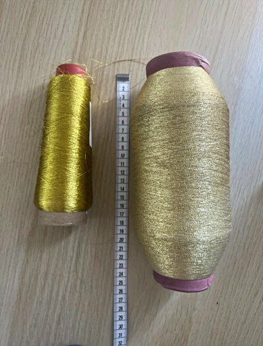 Metallic gold embroidery - metallic,